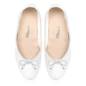 ALEX MILL x Porselli Ballet Flat in White 42